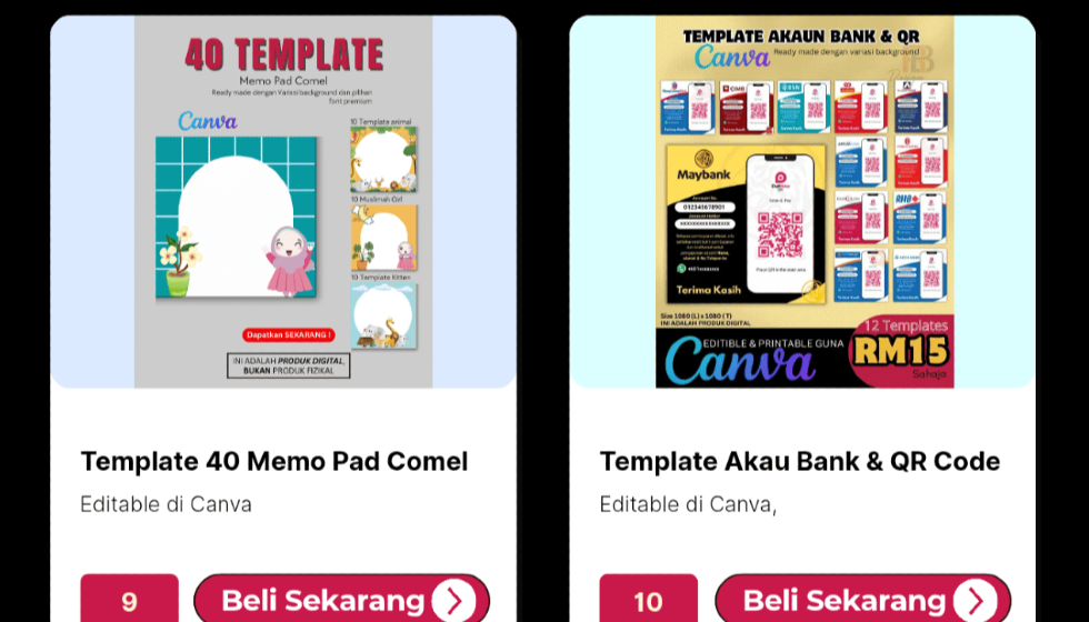 MY TEMPLATE STORE