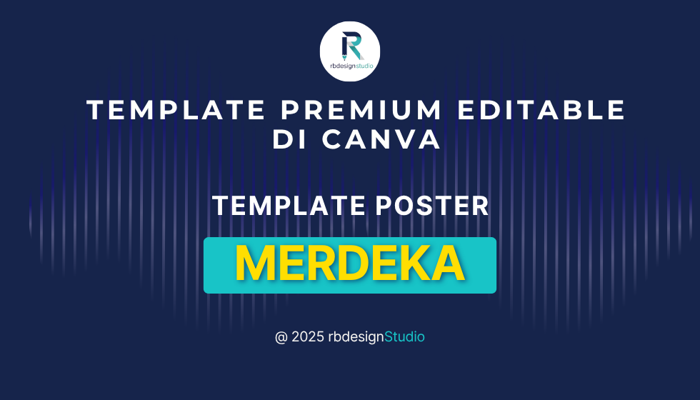 Template Poster Merdeka