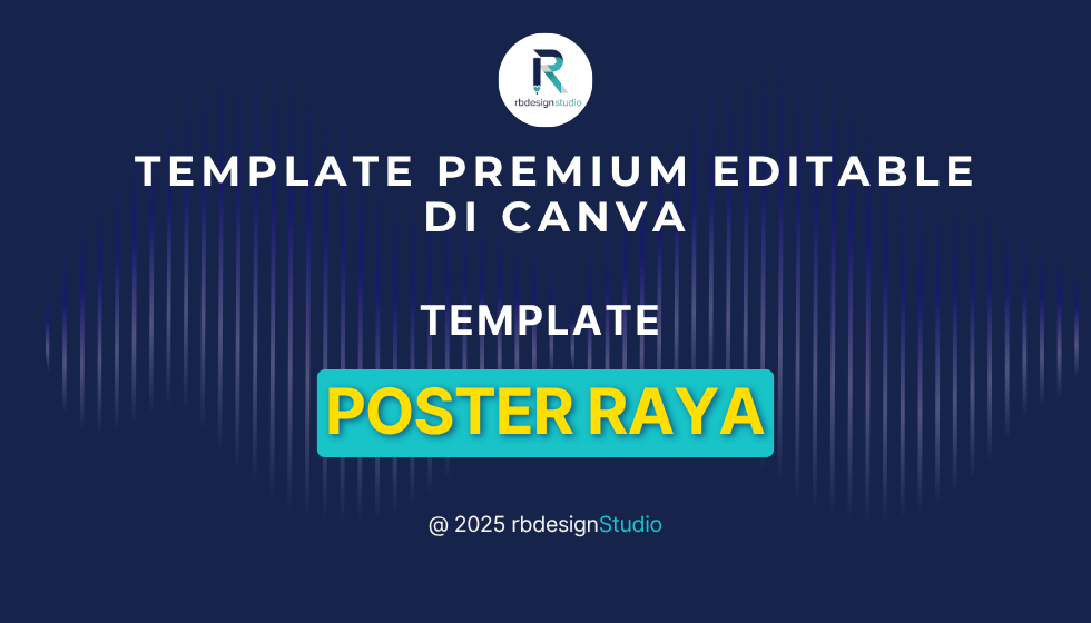 Template Poster Raya Premium